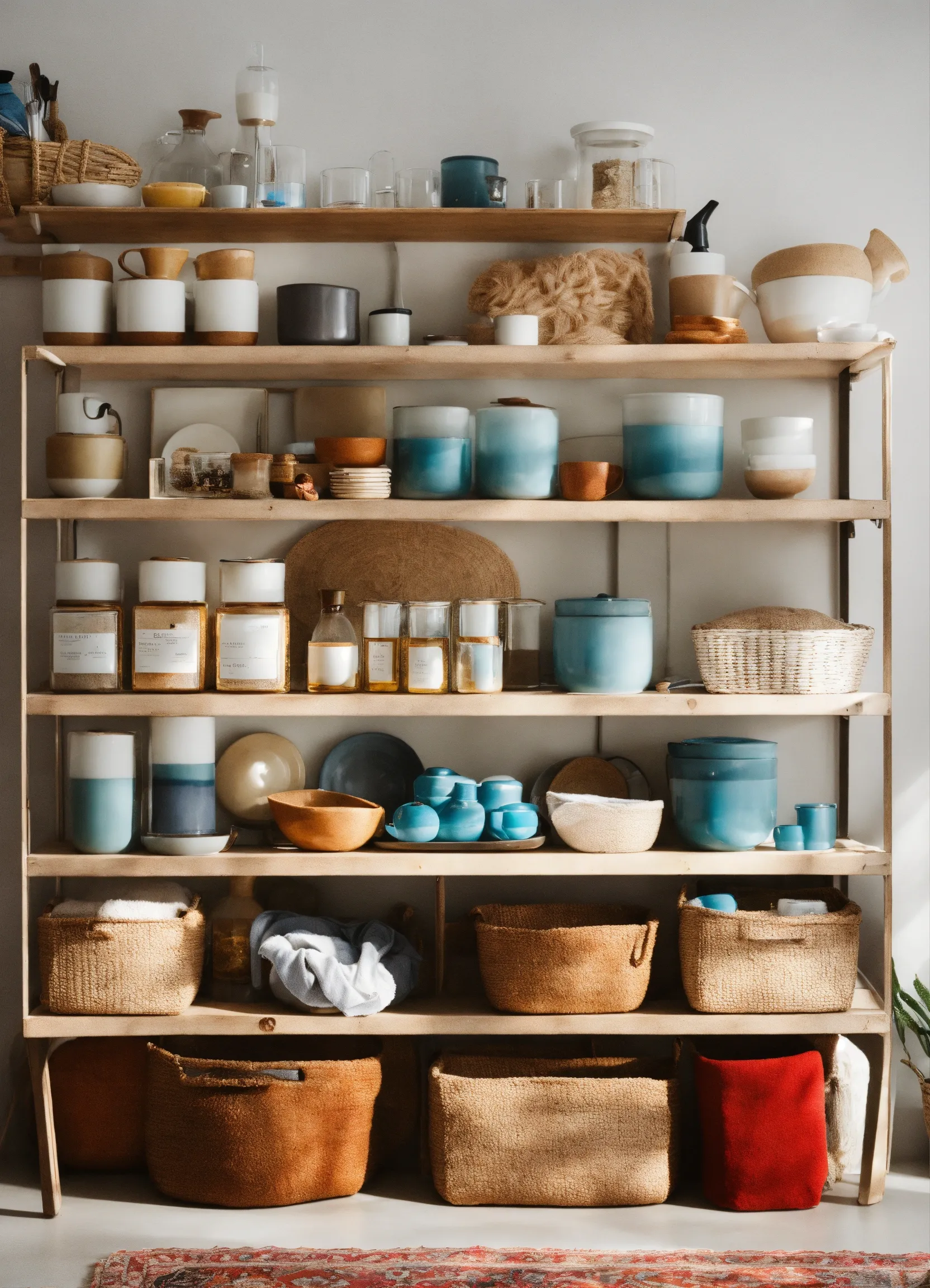 Testing cleaning solution on small area